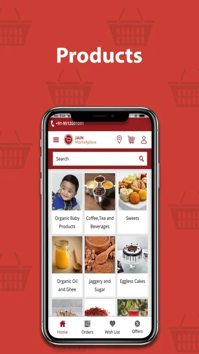 Capturas de pantalla de Jain Marketplace