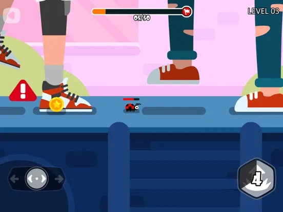 Bugs Dodge iPad 應用截圖