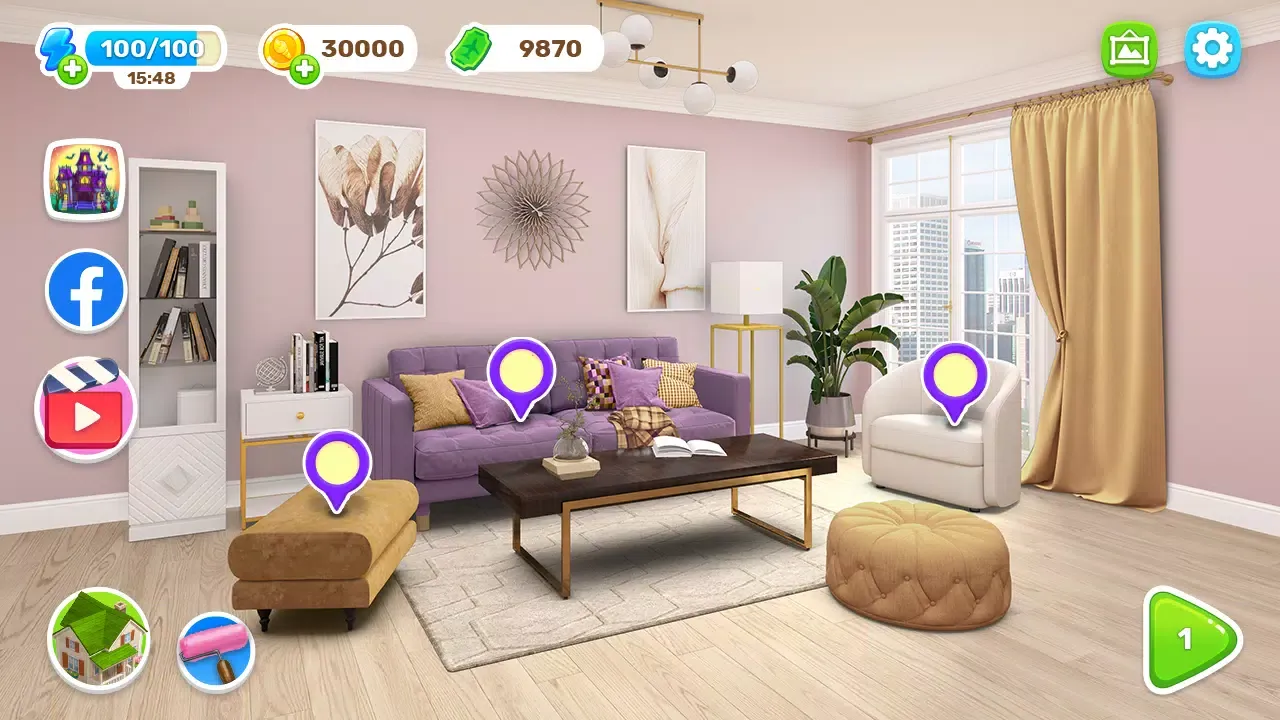 Capturas de pantalla de Color House - Design Makeover