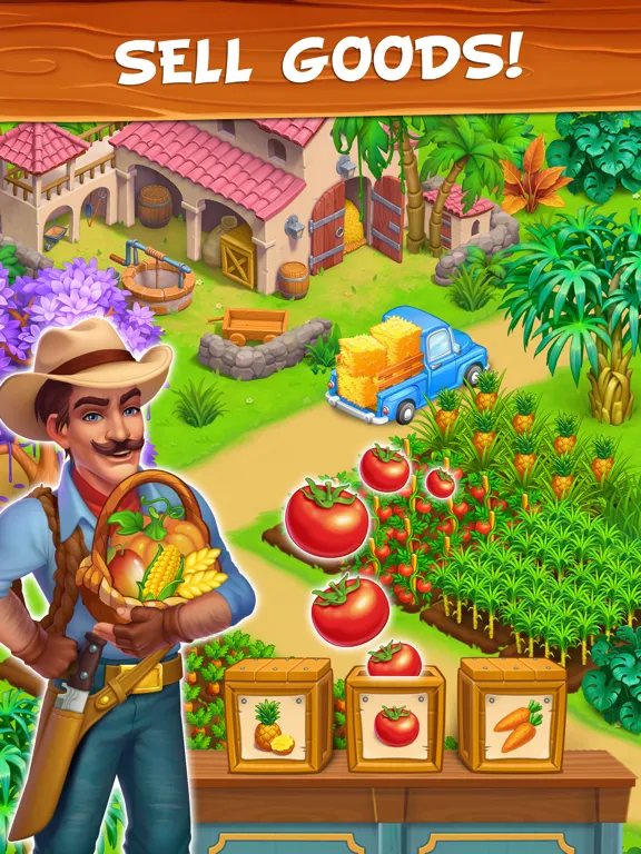 Скриншоты Farm Island - Journey Story iPad 
