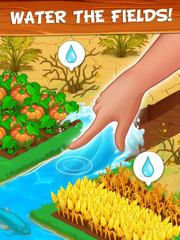 Скриншоты Farm Island - Journey Story iPad 