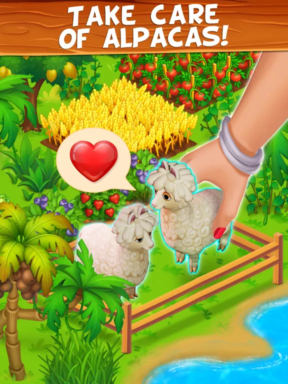 Скриншоты Farm Island - Journey Story iPad 