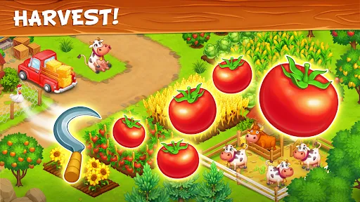 Farm Town Village Build Story स्क्रीनशॉट