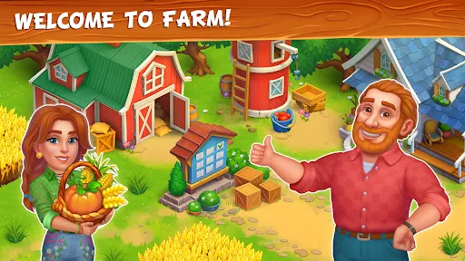Farm Town Village Build Story स्क्रीनशॉट