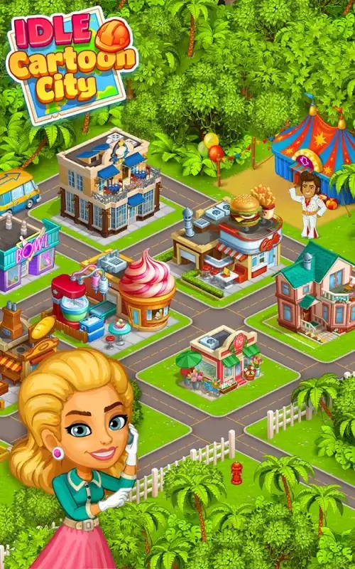 Idle Cartoon City-screenshot-1