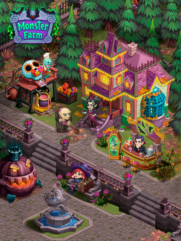 Screenshot di Idle Monster: Happy Mansion iPad 