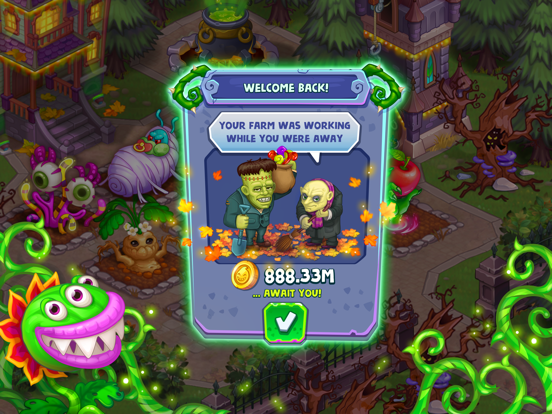 Screenshot di Idle Monster: Happy Mansion iPad 