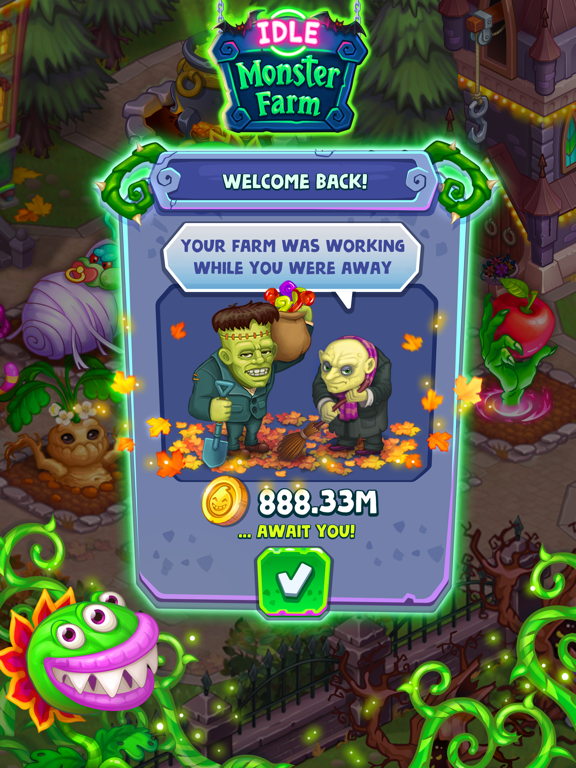 Screenshot di Idle Monster: Happy Mansion iPad 