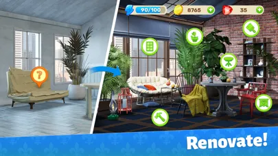 Merge House - Design Makeover Screenshots