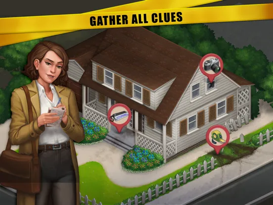 تصاویر Merge Detective mystery story iPad 