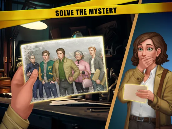 تصاویر Merge Detective mystery story iPad 