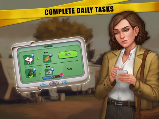 تصاویر Merge Detective mystery story iPad 