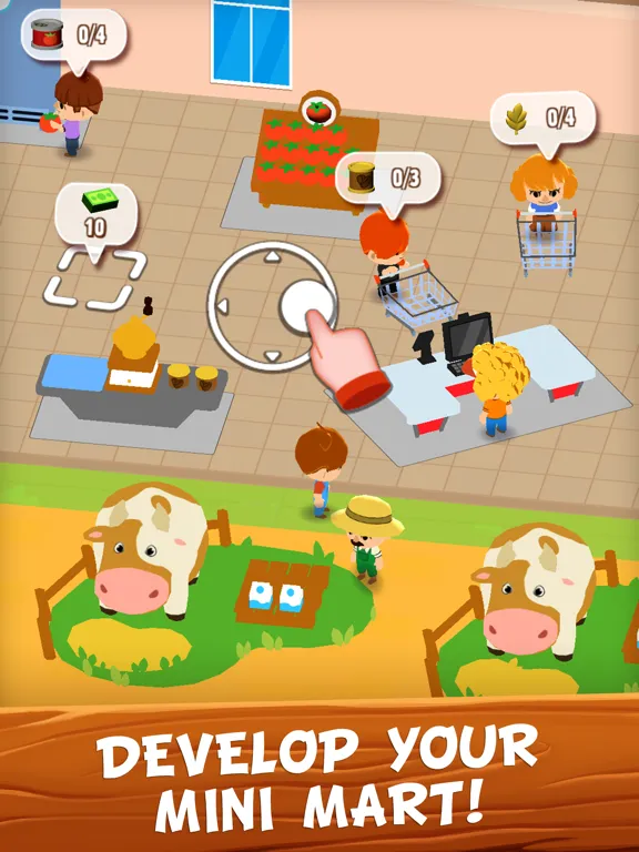 Captures d'écran de My Mini Mini 3D Farm Town Mart iPad 