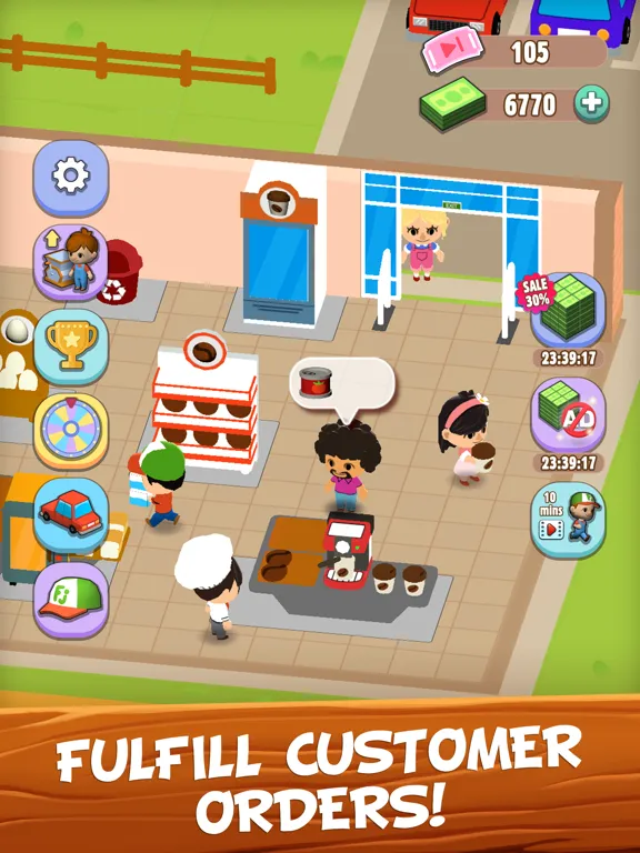 Captures d'écran de My Mini Mini 3D Farm Town Mart iPad 