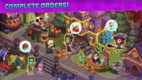 Monster Farm. Family Halloween-screenshot-1