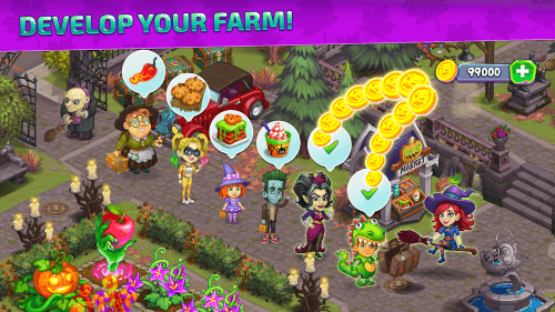 Monster Farm. Family Halloween-screenshot-2