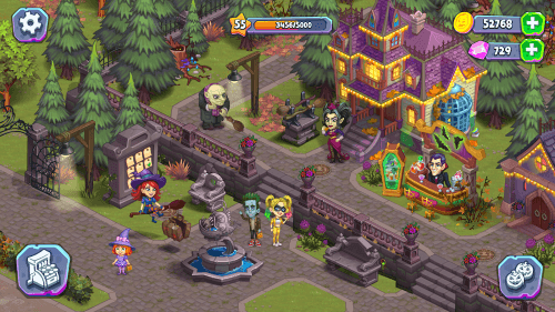 Monster Farm. Family Halloween-screenshot-5