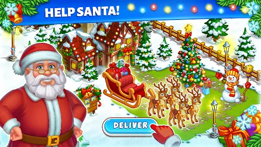 Snow Farm - Santa Family story应用截图