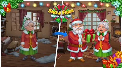 Snow Farm - Santa Family story应用截图