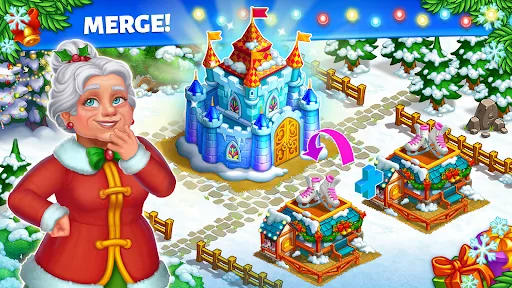 Snow Farm - Santa Family story应用截图