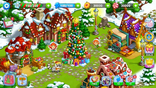 Snow Farm - Santa Family story应用截图