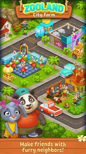 Captures d'écran de Farm Zoo Happy Day in Pet City