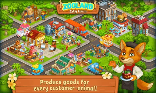 Captures d'écran de Farm Zoo Happy Day in Pet City
