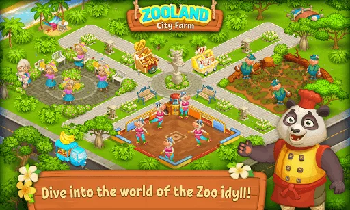 Captures d'écran de Farm Zoo Happy Day in Pet City