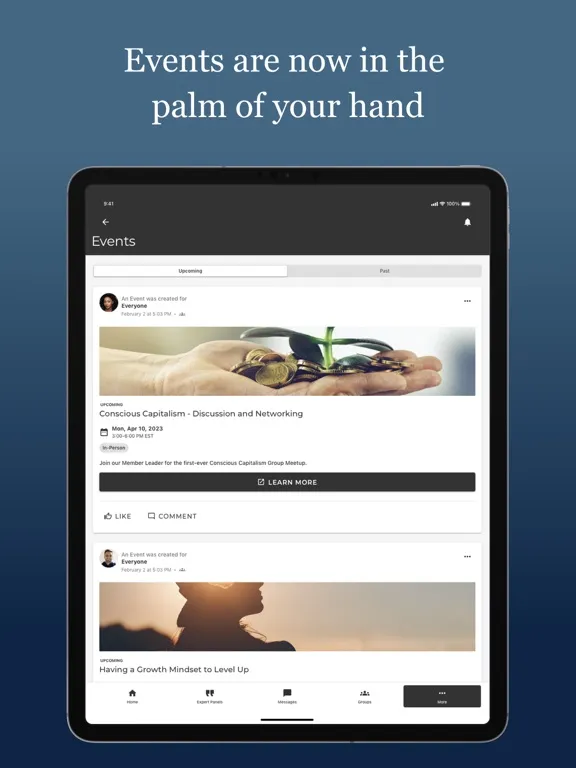 تصاویر Forbes Councils iPad 