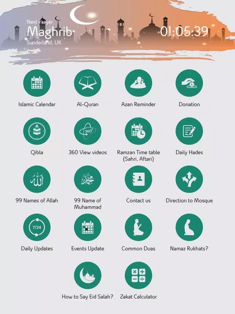 Jamia Mosque Sunderland iPad  スクリーンショット