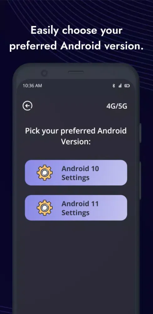Capturas de tela do 4g only - 5g Switcher (5g/4g)