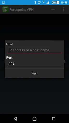 تصاویر Forcepoint SSL VPN Client