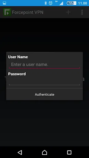 تصاویر Forcepoint SSL VPN Client