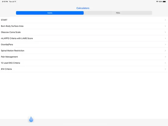 Captures d'écran de FireSync EMS iPad 