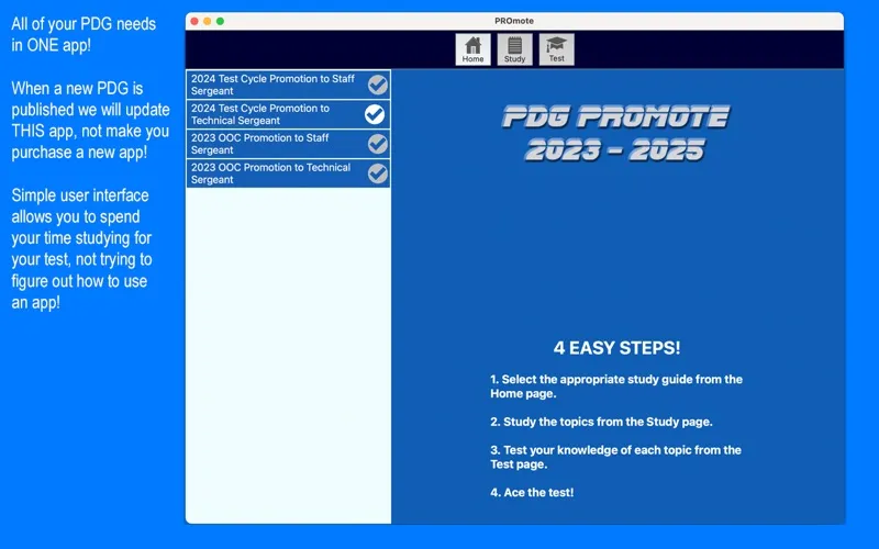 PDG PROmote Screenshots