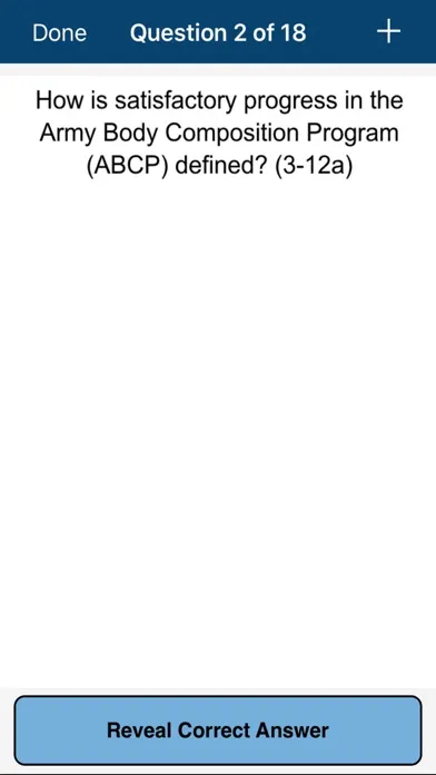 Zrzuty ekranu PROmote - Army Study Guide