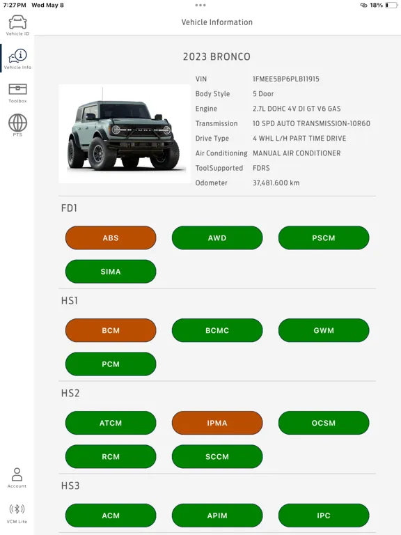 Ford DiagNow iPad  سکرین شاٹس