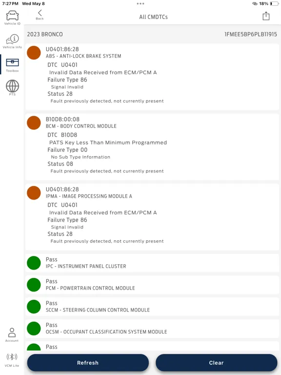 Ford DiagNow iPad  سکرین شاٹس