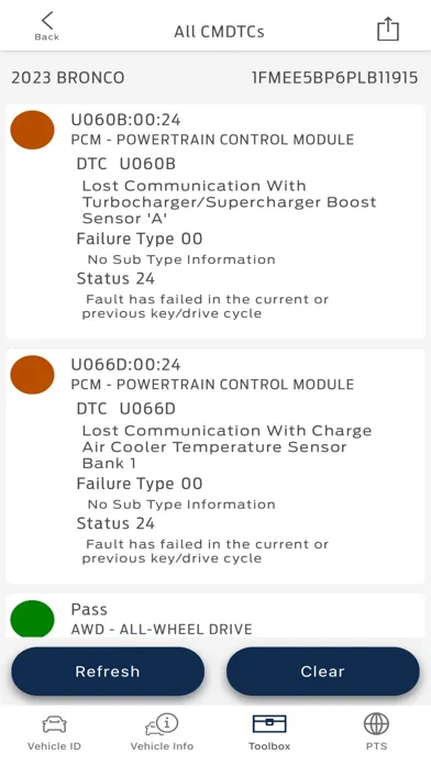 Ford DiagNow سکرین شاٹس