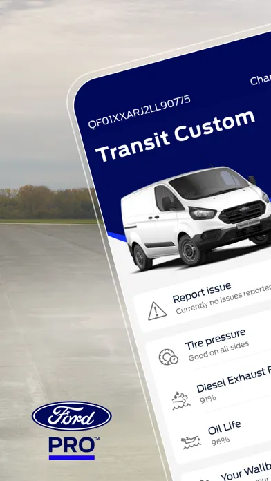 Скриншоты Ford Pro Telematics Drive