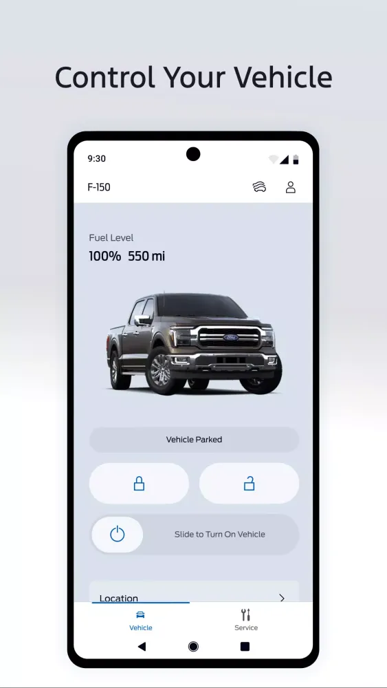 FordPass™ Ekran Görüntüleri