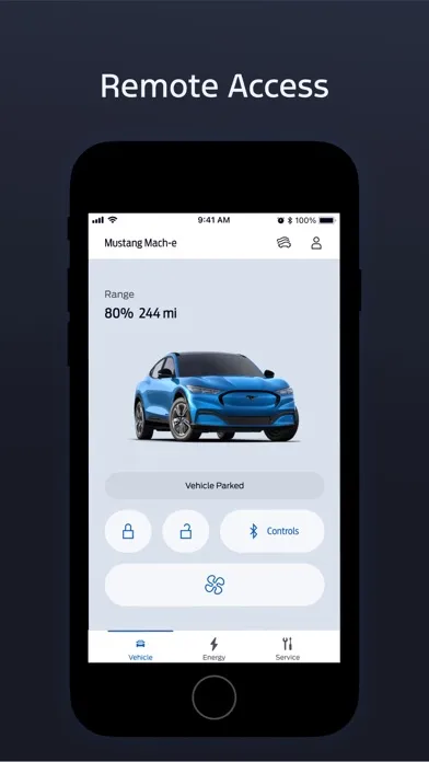 ภาพหน้าจอของ FordPass™