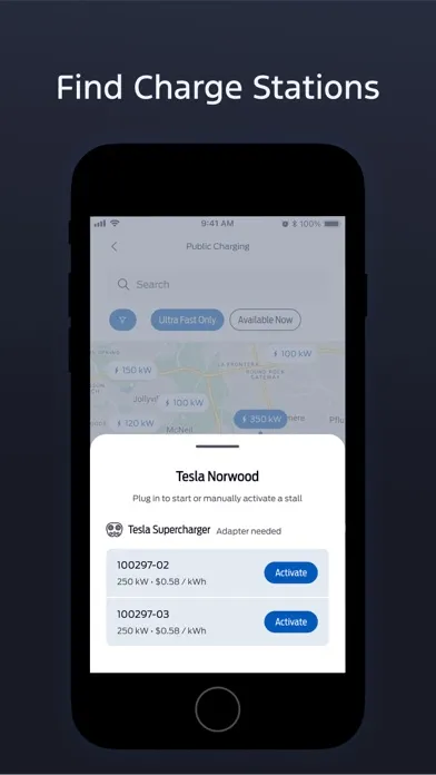 ภาพหน้าจอของ FordPass™