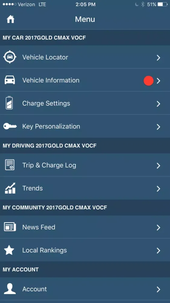 MyFord Mobile应用截图