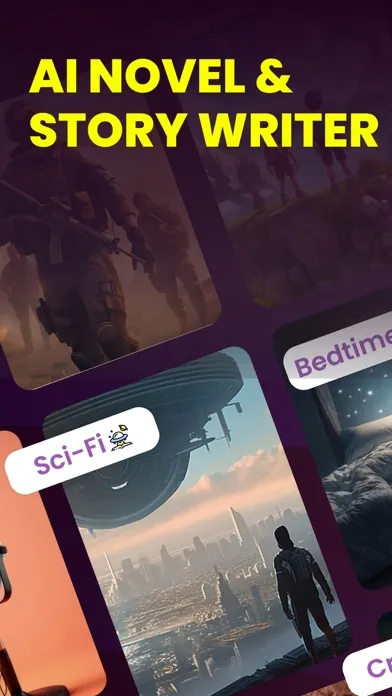 Zrzuty ekranu AI Story Generator Novel Maker