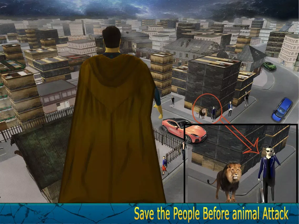 Скриншоты Superhero vs Wild Animal Fight iPad 