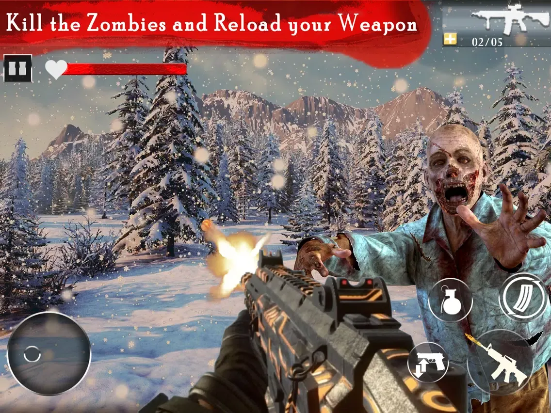 Captures d'écran de Zombie Shootout Royale iPad 