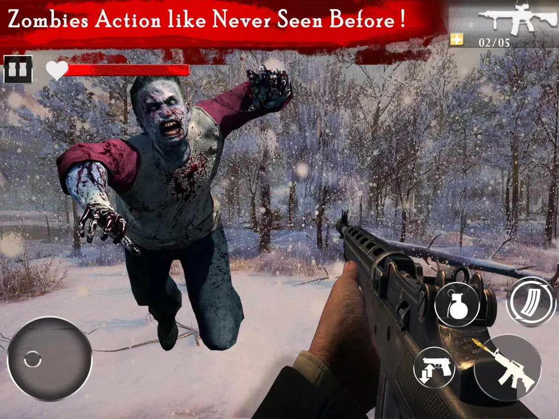 Captures d'écran de Zombie Shootout Royale iPad 