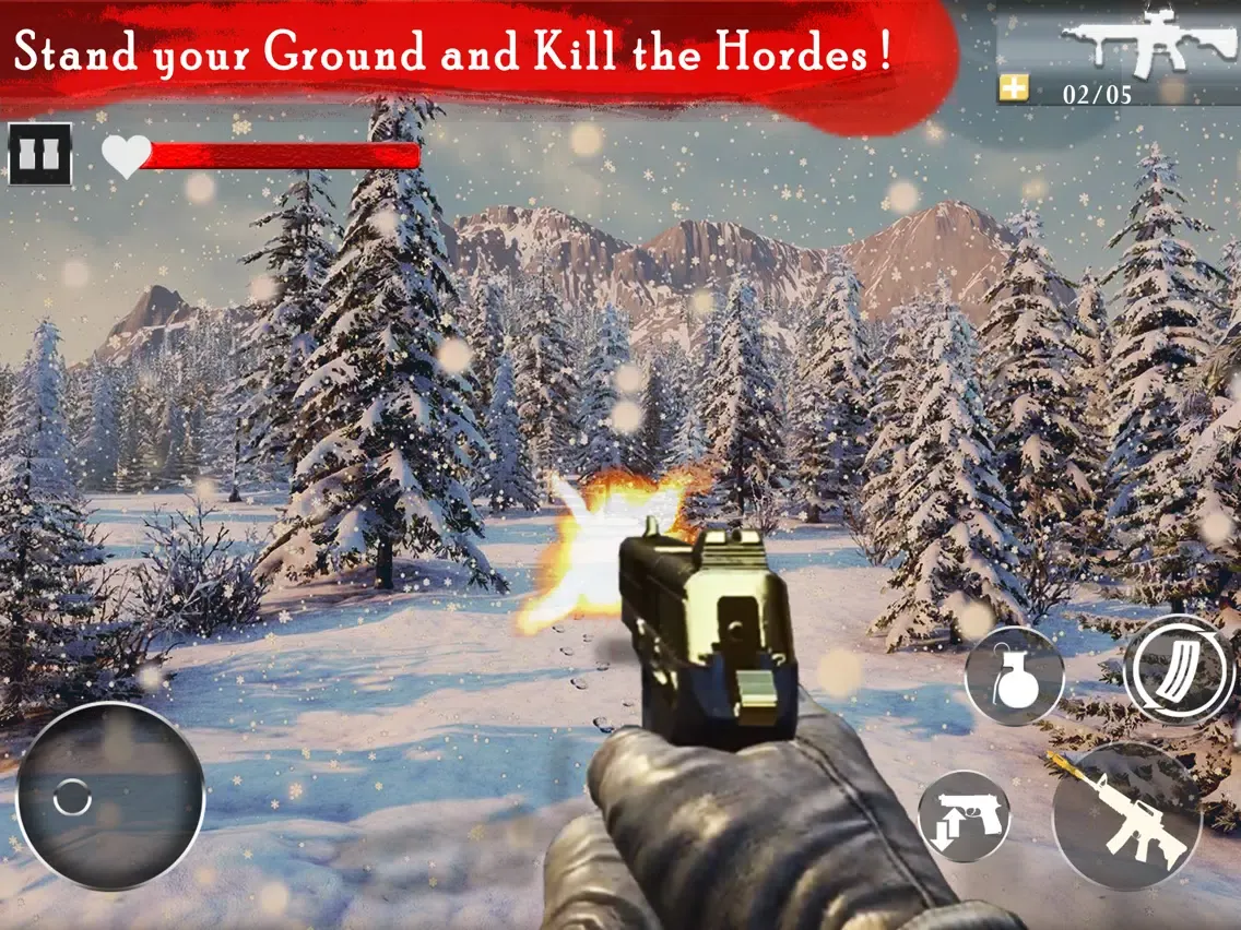 Captures d'écran de Zombie Shootout Royale iPad 