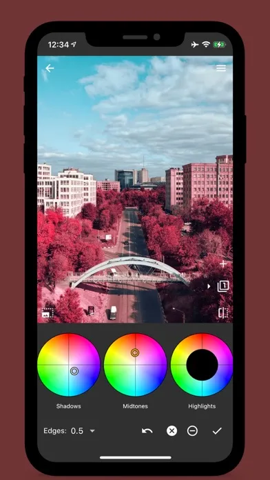Tangkapan layar Photo Curves - Color Grading